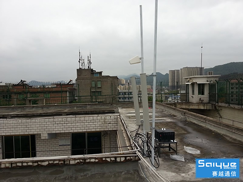  阳山某看守所大功率手机信号屏蔽器（白噪声）案例